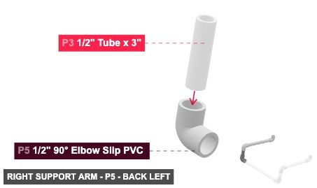 Right Support Arm - Part 1/2