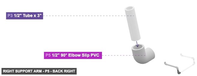 Right Support Arm - Part 1/2