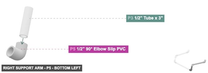 Right Support Arm - Part 1/2