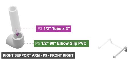 Right Support Arm - Part 1/2