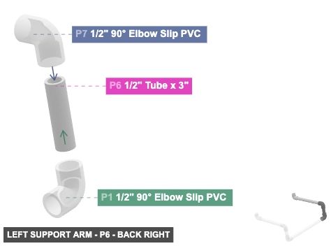 Left Support Arm - Part 1/2