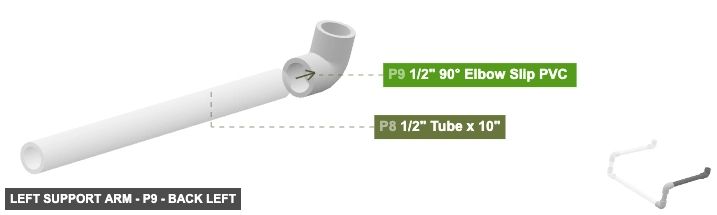 Left Support Arm - Part 1/2