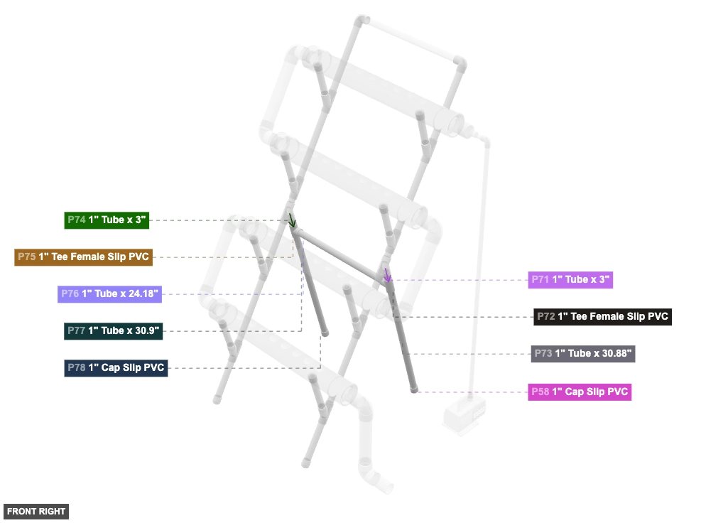 Assembly of Base Support Frame - front_right