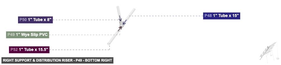 Right Support & Distribution Riser - Part 1