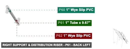 Right Support & Distribution Riser - Part 1