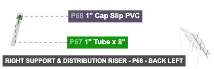 Right Support & Distribution Riser - Part 1