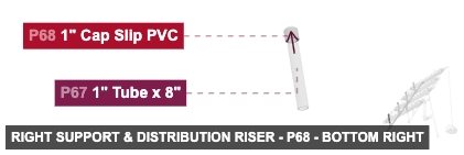 Right Support & Distribution Riser - Part 1