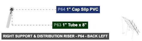Right Support & Distribution Riser - Part 1