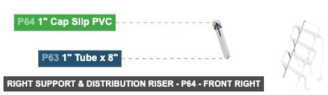 Right Support & Distribution Riser - Part 1