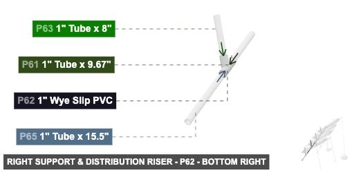 Right Support & Distribution Riser - Part 1