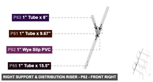 Right Support & Distribution Riser - Part 1