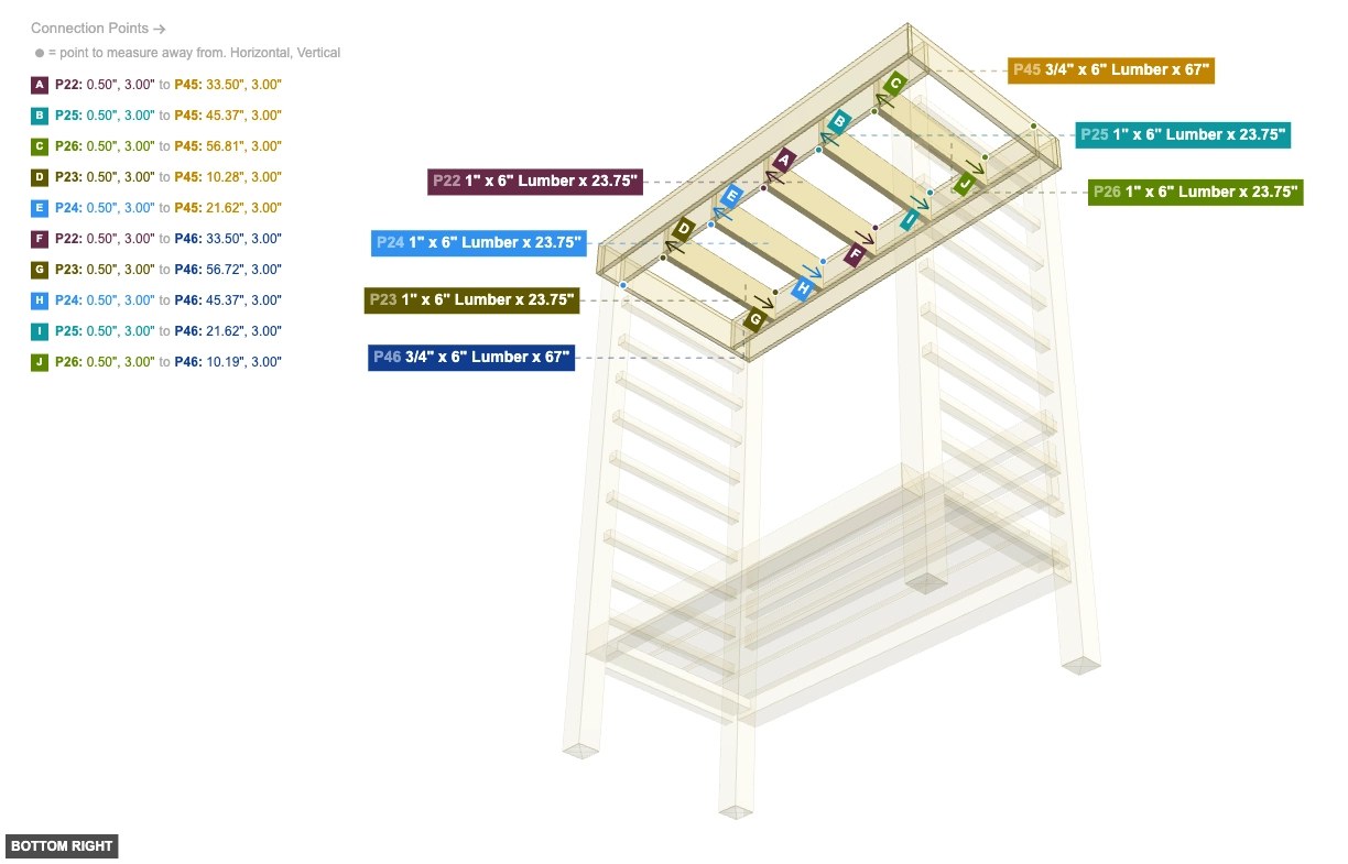 Assembly of Pergola Top Slats - bottom_right
