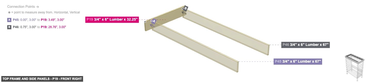 Top Frame and Side Panels - Part 3/4