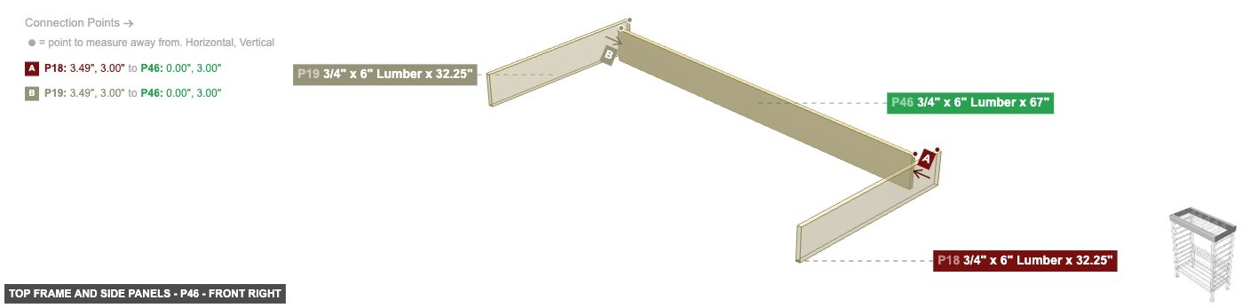 Top Frame and Side Panels - Part 3/4