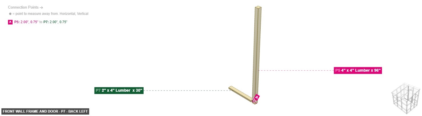 Front Wall Frame and Door - Part 2