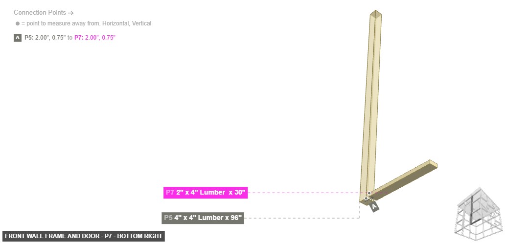 Front Wall Frame and Door - Part 2