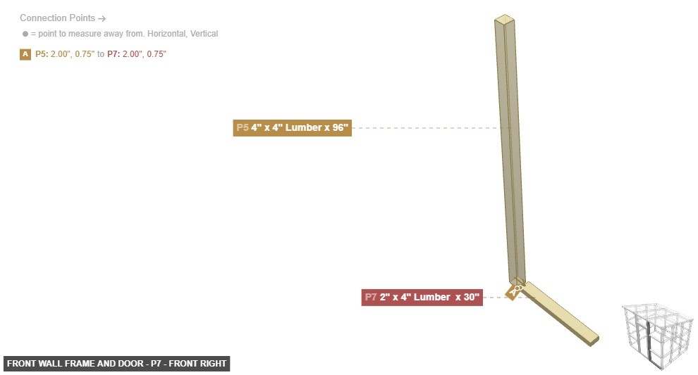 Front Wall Frame and Door - Part 2