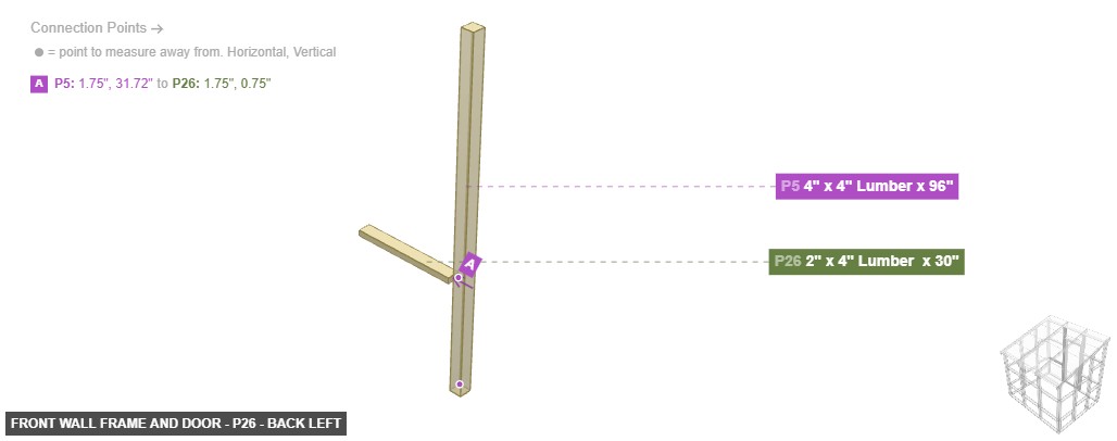 Front Wall Frame and Door - Part 2