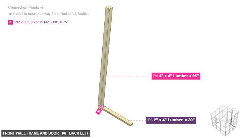 Front Wall Frame and Door - Part 2