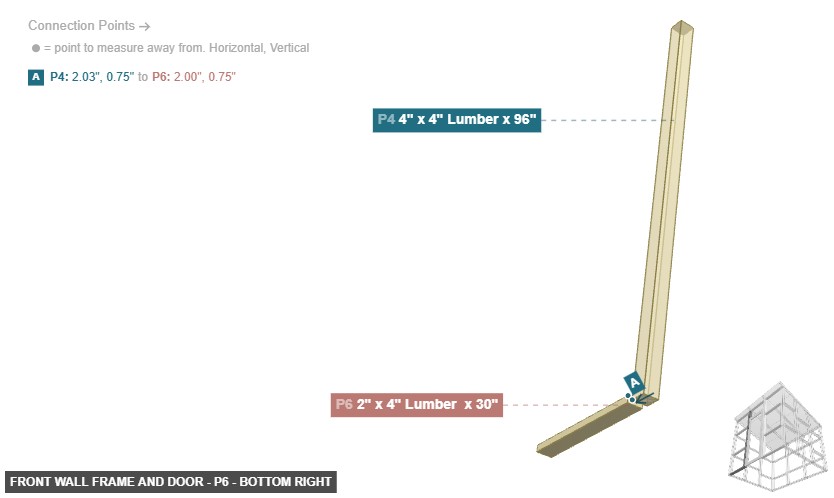 Front Wall Frame and Door - Part 2