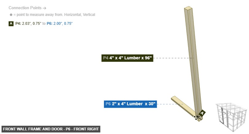 Front Wall Frame and Door - Part 2