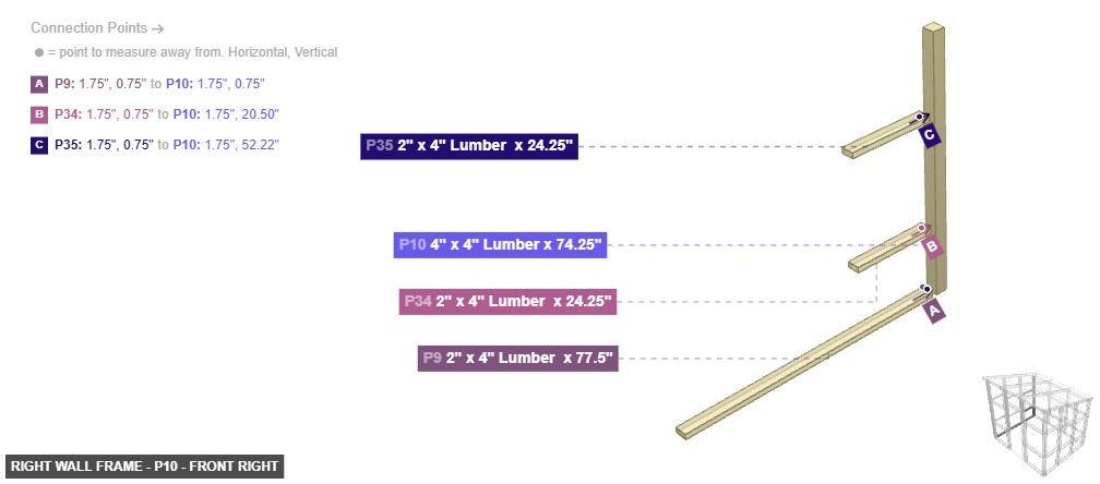 Right Wall Frame - Part 4