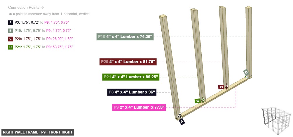 Right Wall Frame - Part 2