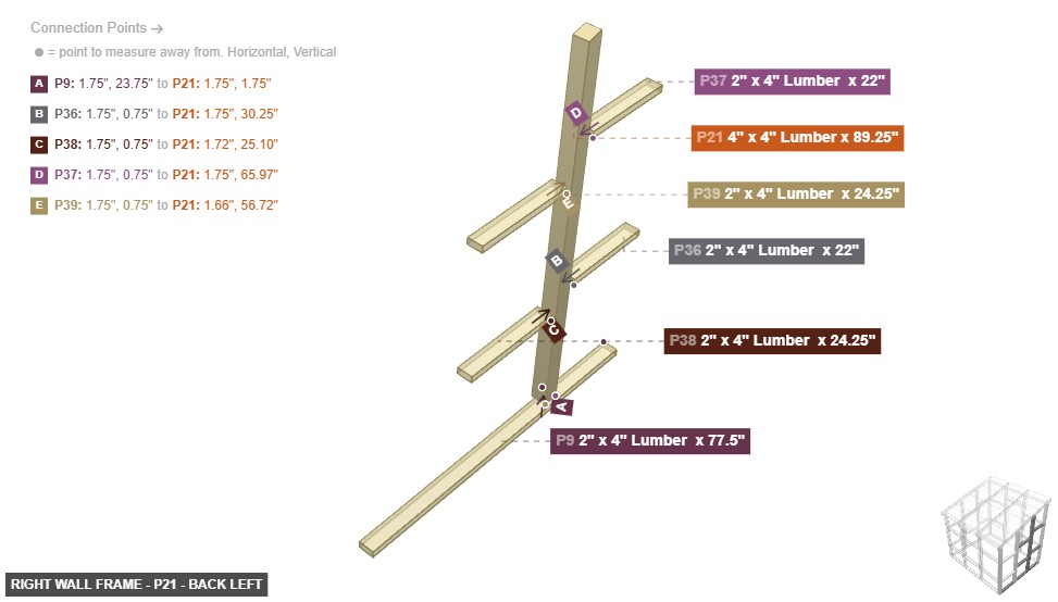 Right Wall Frame - Part 4