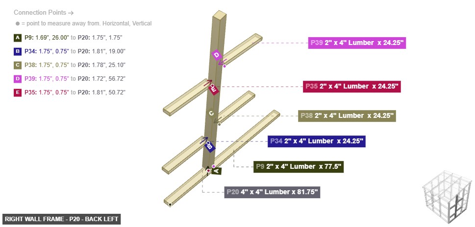 Right Wall Frame - Part 4