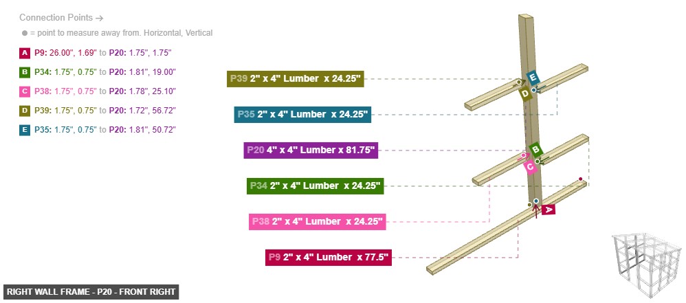 Right Wall Frame - Part 4