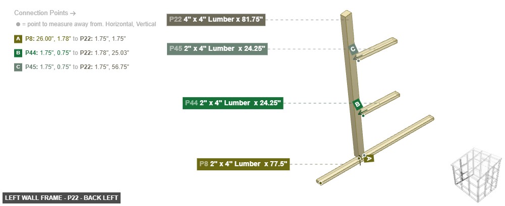 Left Wall Frame - Part 4