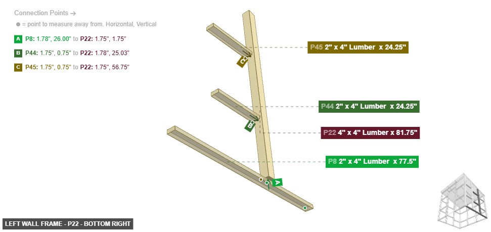 Left Wall Frame - Part 4