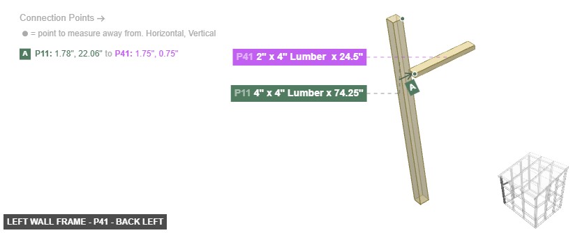 Left Wall Frame - Part 2