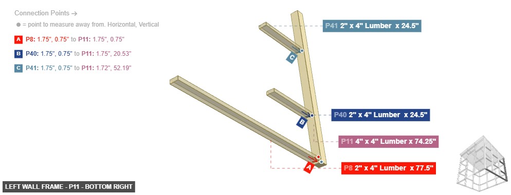 Left Wall Frame - Part 4