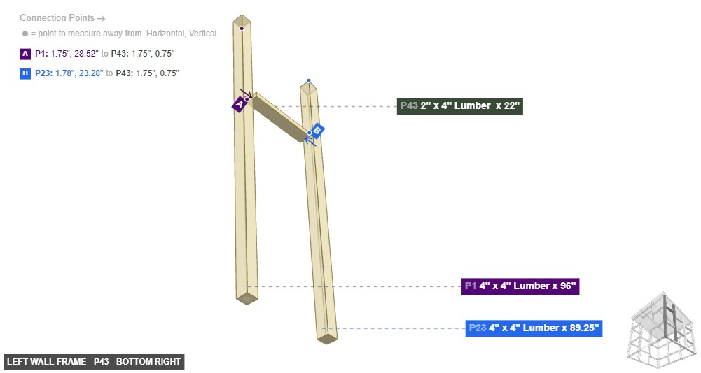 Left Wall Frame - Part 2
