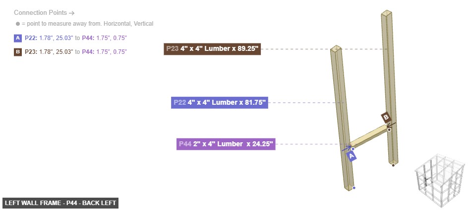 Left Wall Frame - Part 2