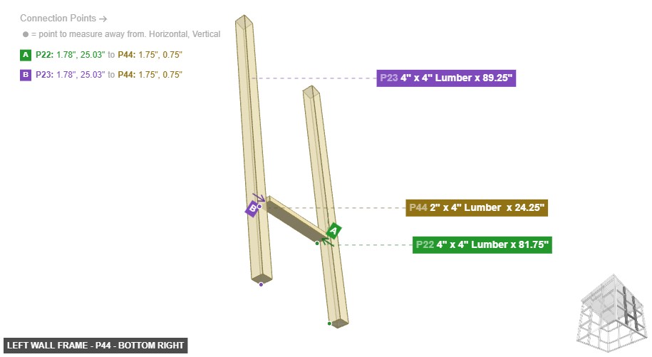 Left Wall Frame - Part 2
