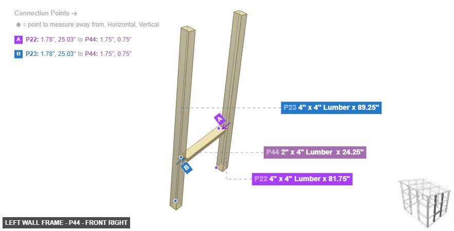 Left Wall Frame - Part 2