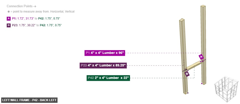 Left Wall Frame - Part 2