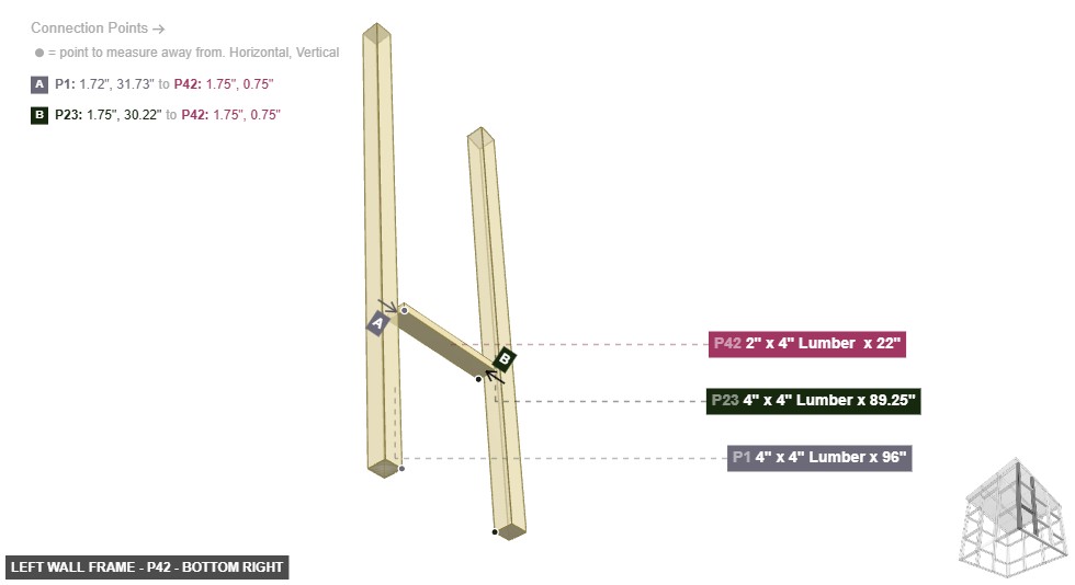Left Wall Frame - Part 2
