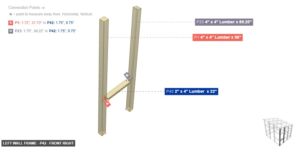 Left Wall Frame - Part 2