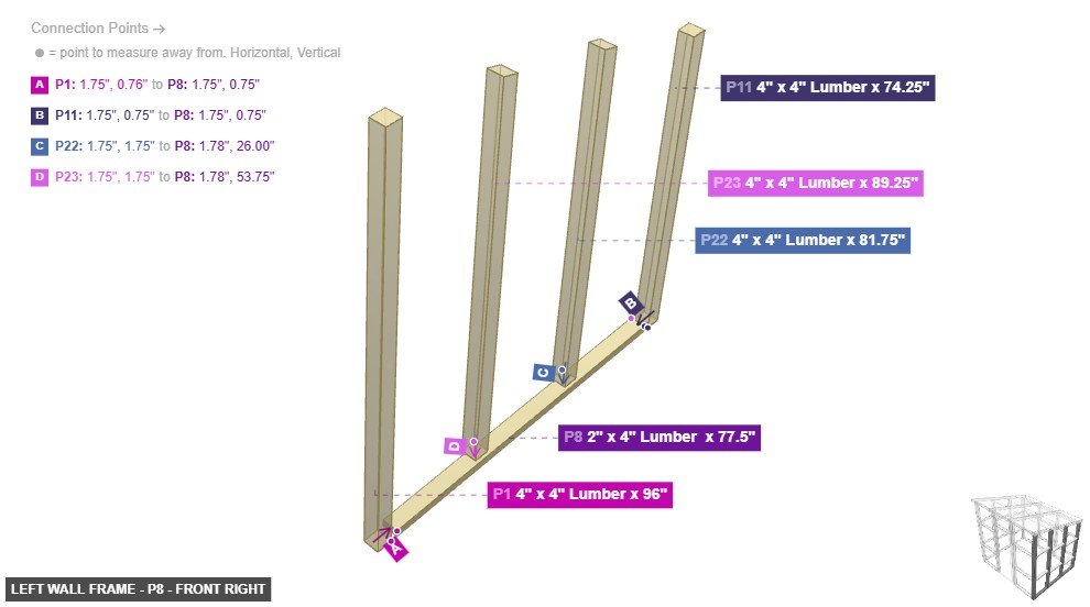 Left Wall Frame - Part 2