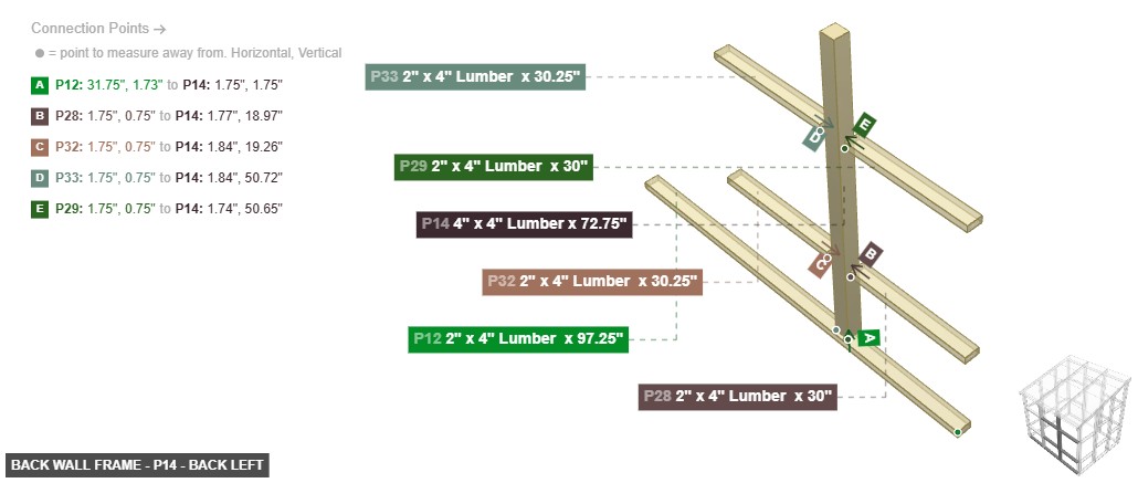 Back Wall Frame - Part 4