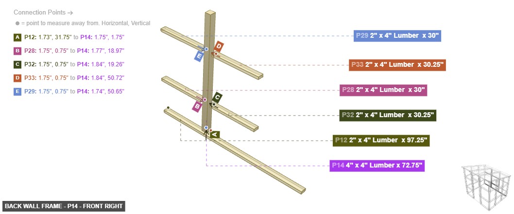 Back Wall Frame - Part 4