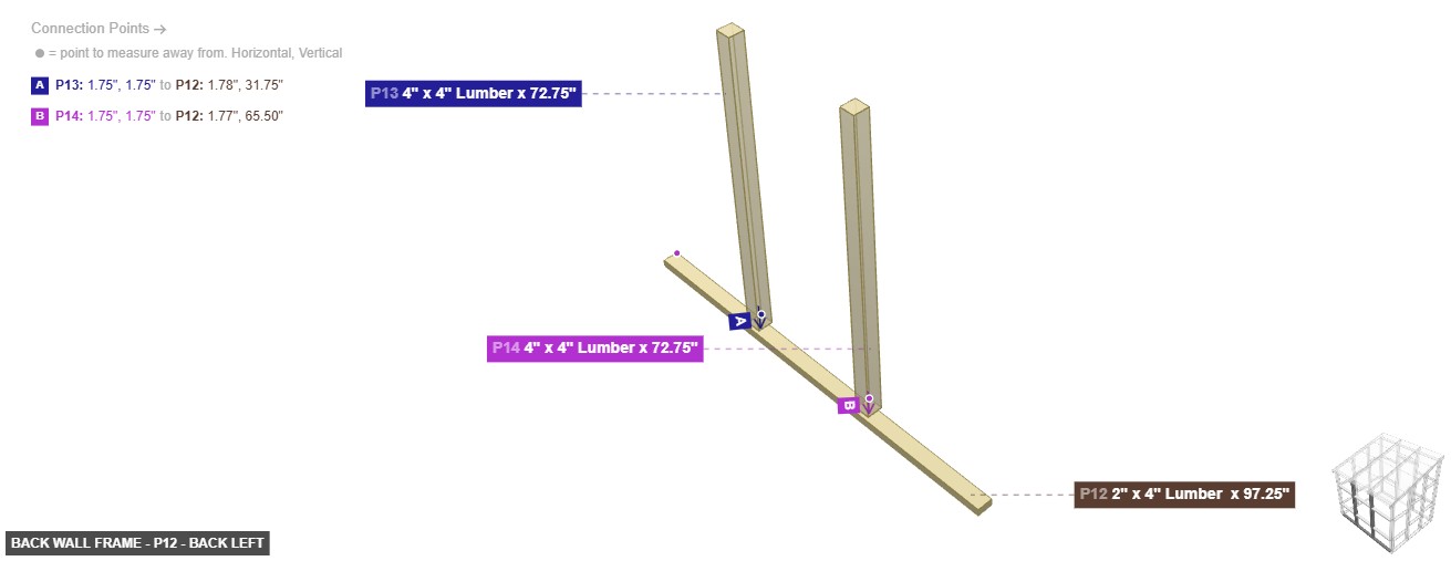 Back Wall Frame - Part 2