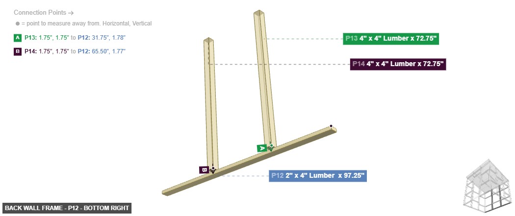 Back Wall Frame - Part 2
