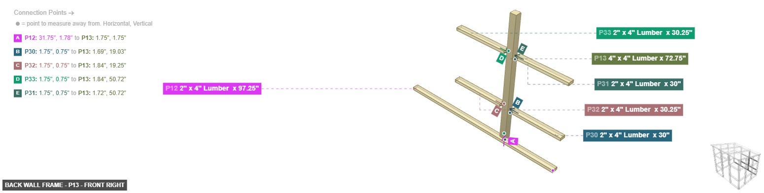 Back Wall Frame - Part 4