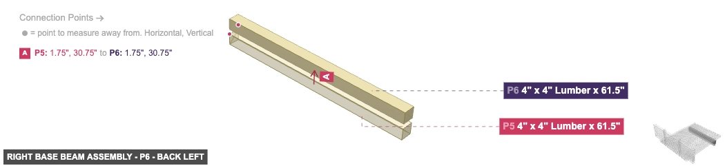Right Base Beam Assembly - Part 4