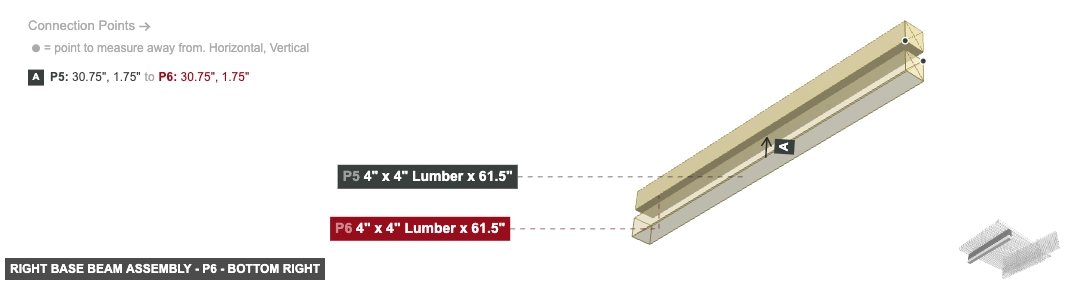 Right Base Beam Assembly - Part 4