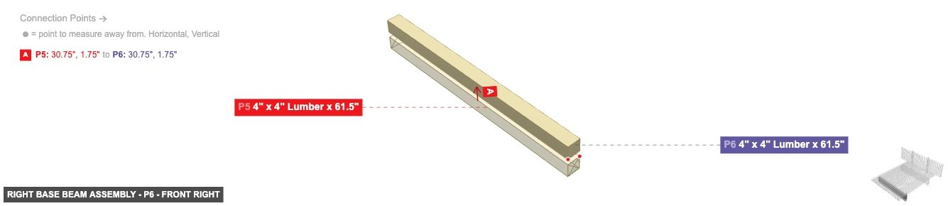 Right Base Beam Assembly - Part 4